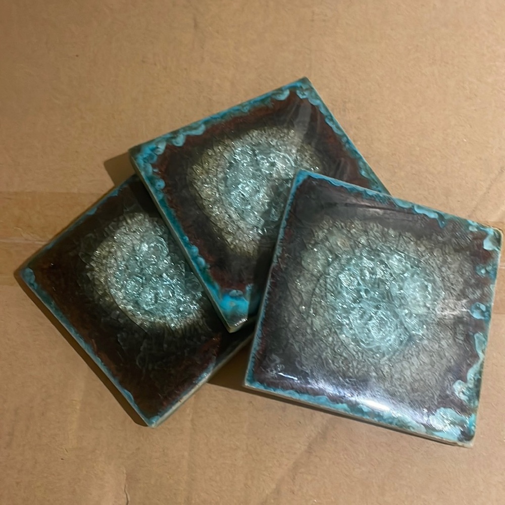 Turquoise Coasters